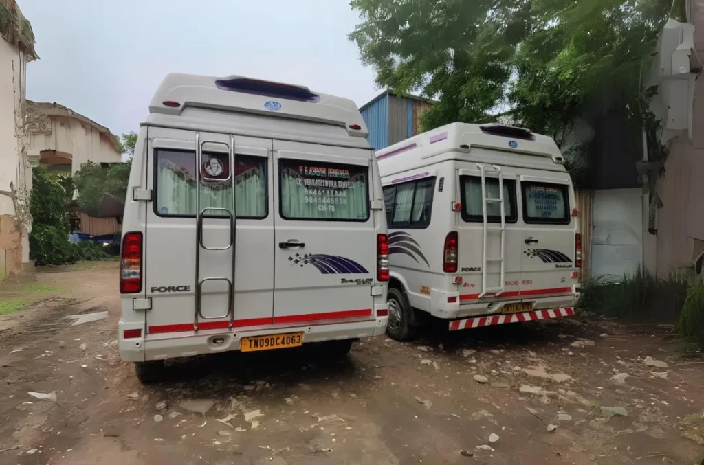 18 seater tempo van hire in Chennai