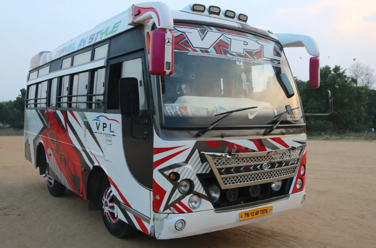 21 Seater Mini Bus Booking for Marriage in Chennai
