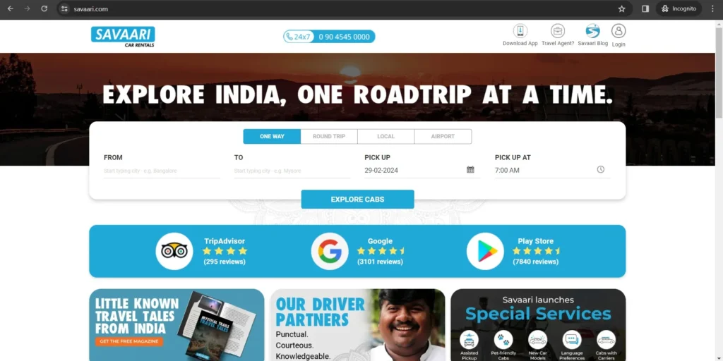 Car Rentals in Chennai