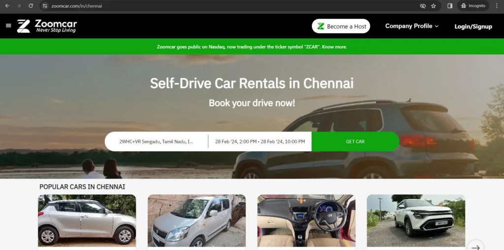 Top Innova Car Rental Chennai