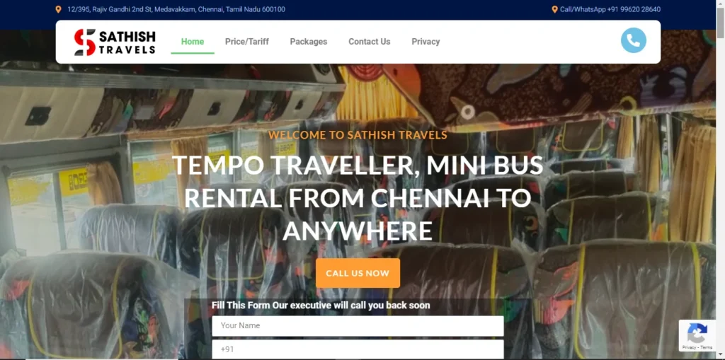 chennai to tirupati bus