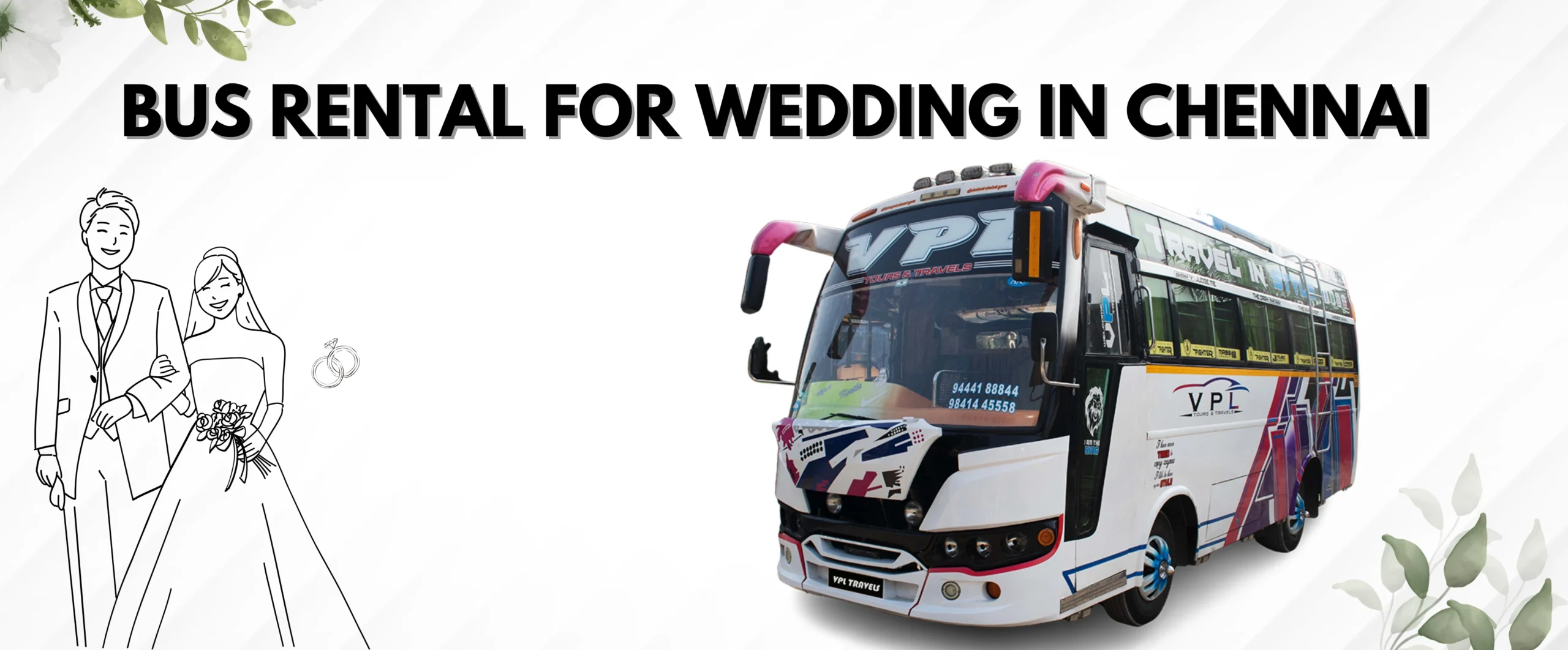Bus Rental For Wedding In Chennai