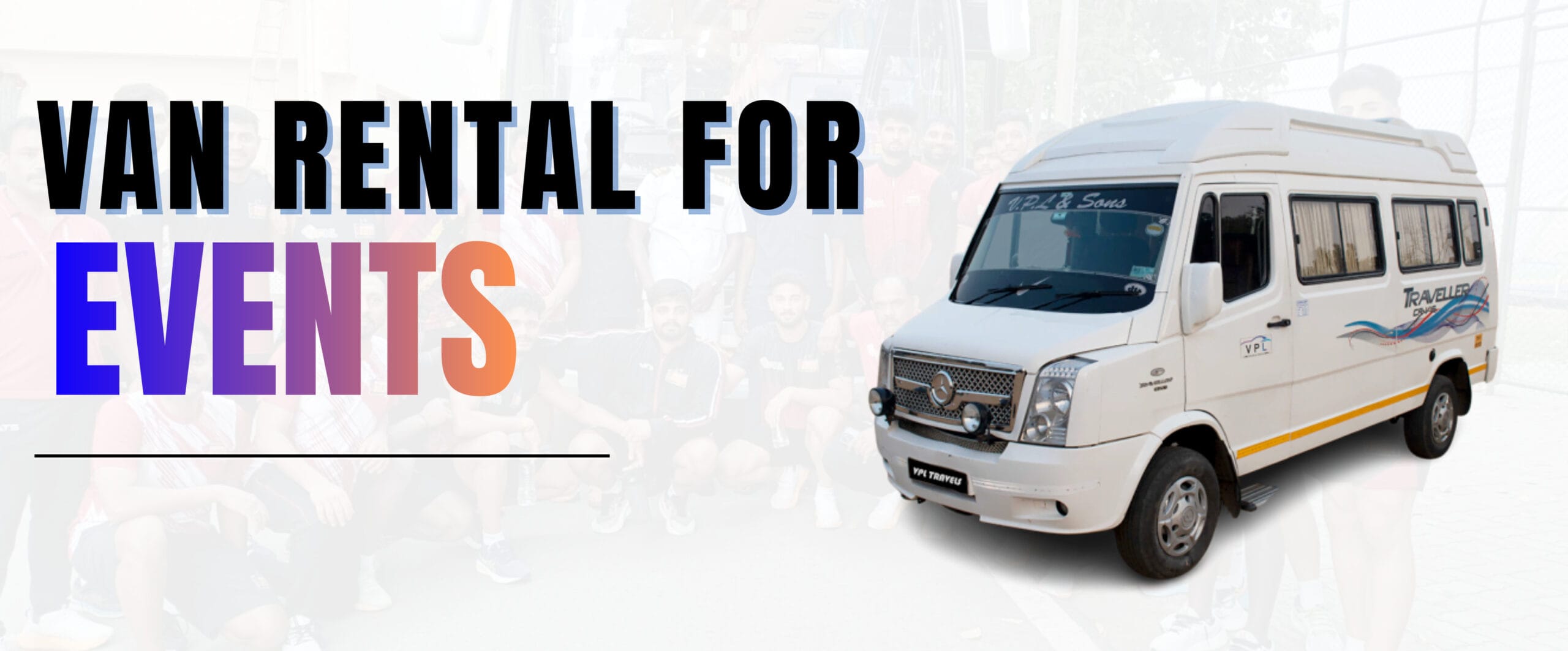 Van Rental For Events