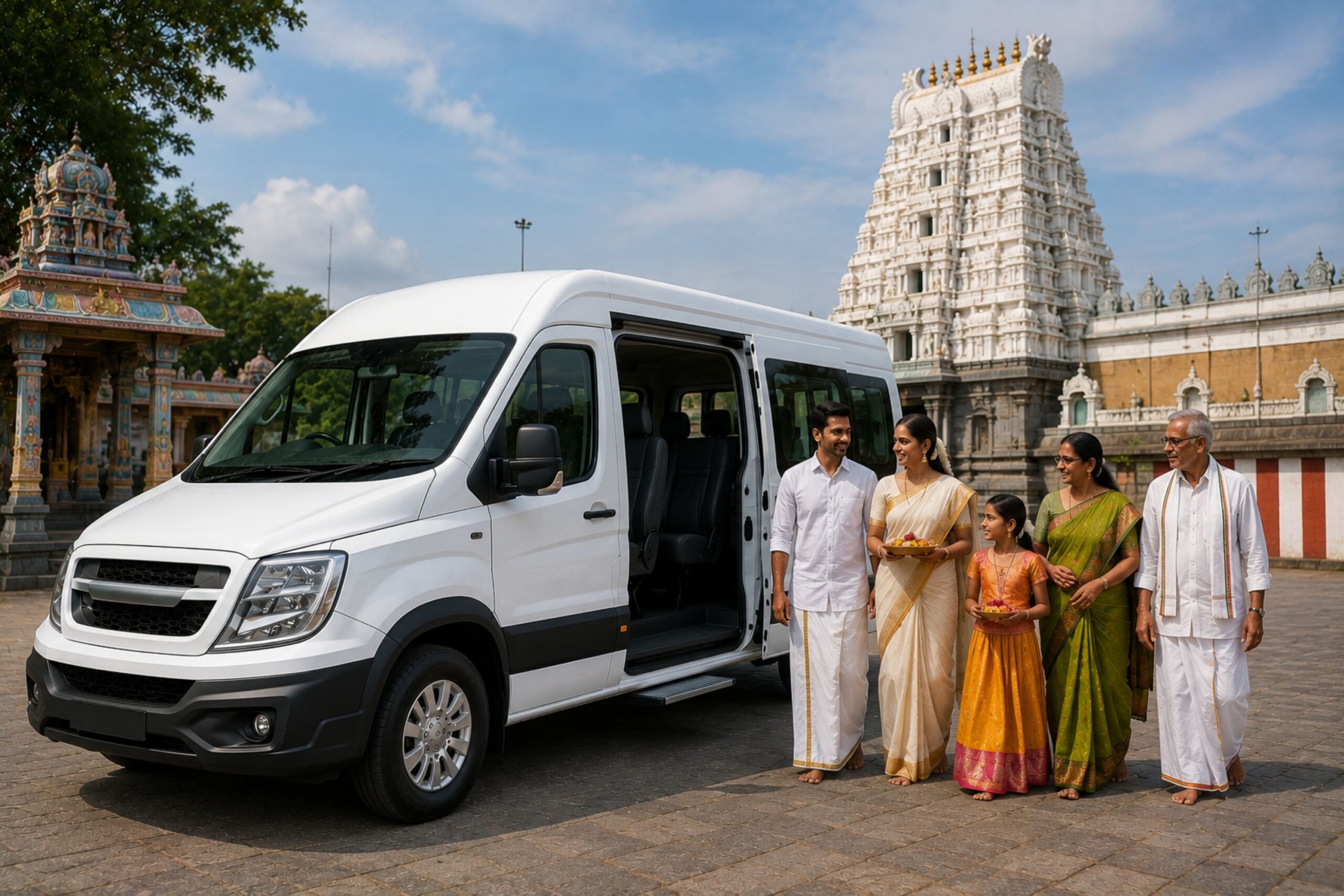 Urbania Van Rental In Chennai For Temple Tours