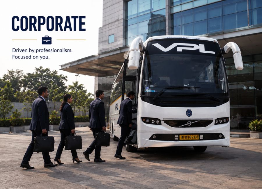 40 Seater Bus Rental in Chennai for Corporate Travel