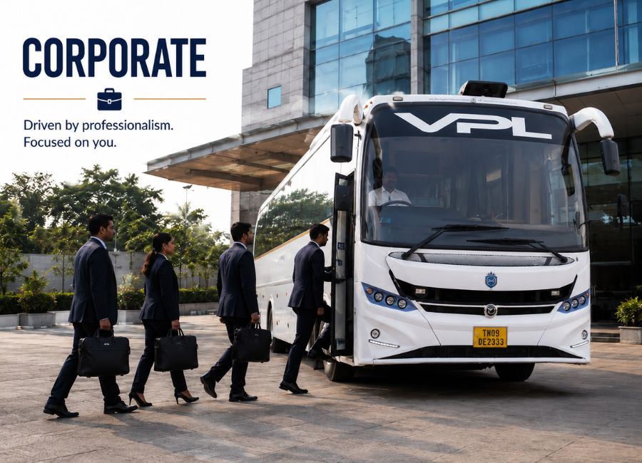 40 Seater Bus Rental in Chennai for Corporate Travel