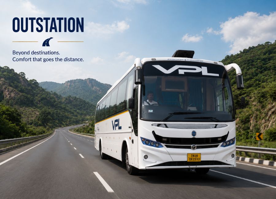 40 Seater Bus Rental in Chennai for Outstation Tours