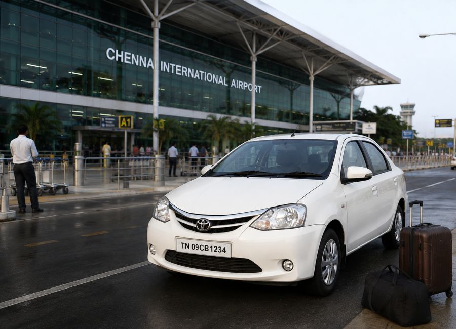 Toyota Etios Car Rental in Chennai for Airport Transfers