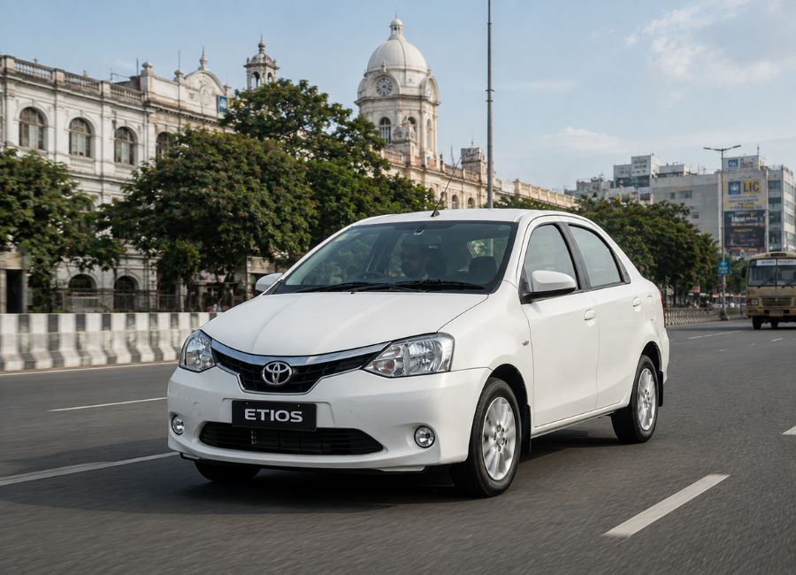 Toyota Etios Car Rental for Local Travel in Chennai