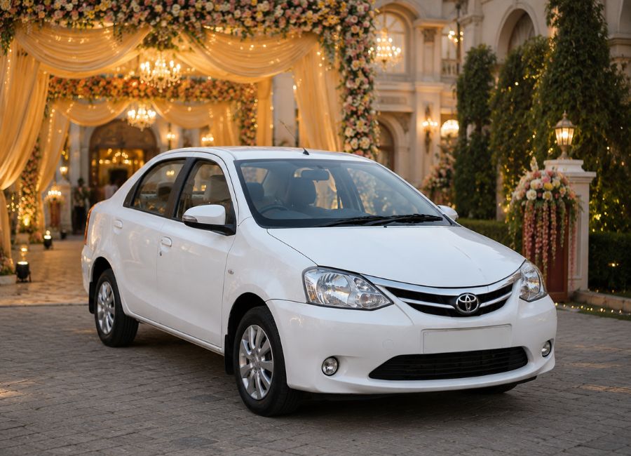 Toyota Etios Car Rental in Chennai for Wedding Transportation