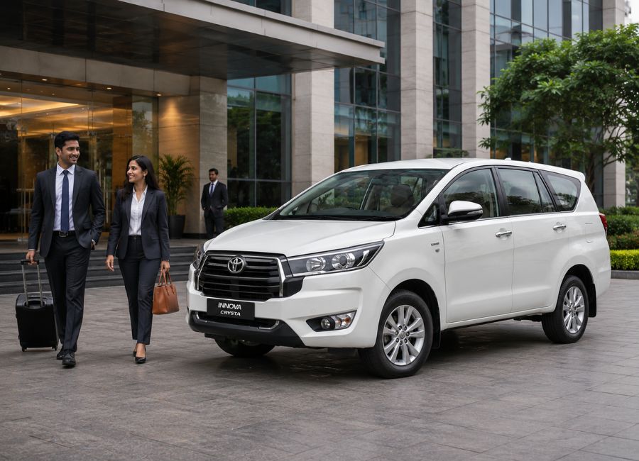 Toyota Innova Crysta Car Rental in Chennai for Corporate Travel
