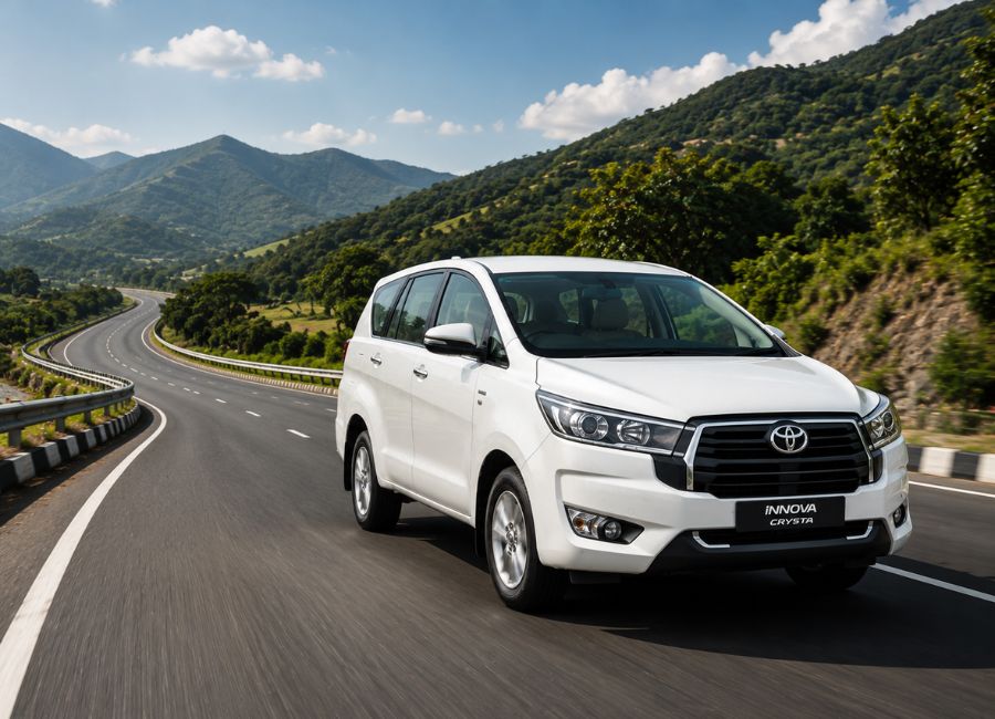 Toyota Innova Crysta Car Rental in Chennai for Outstation Travel