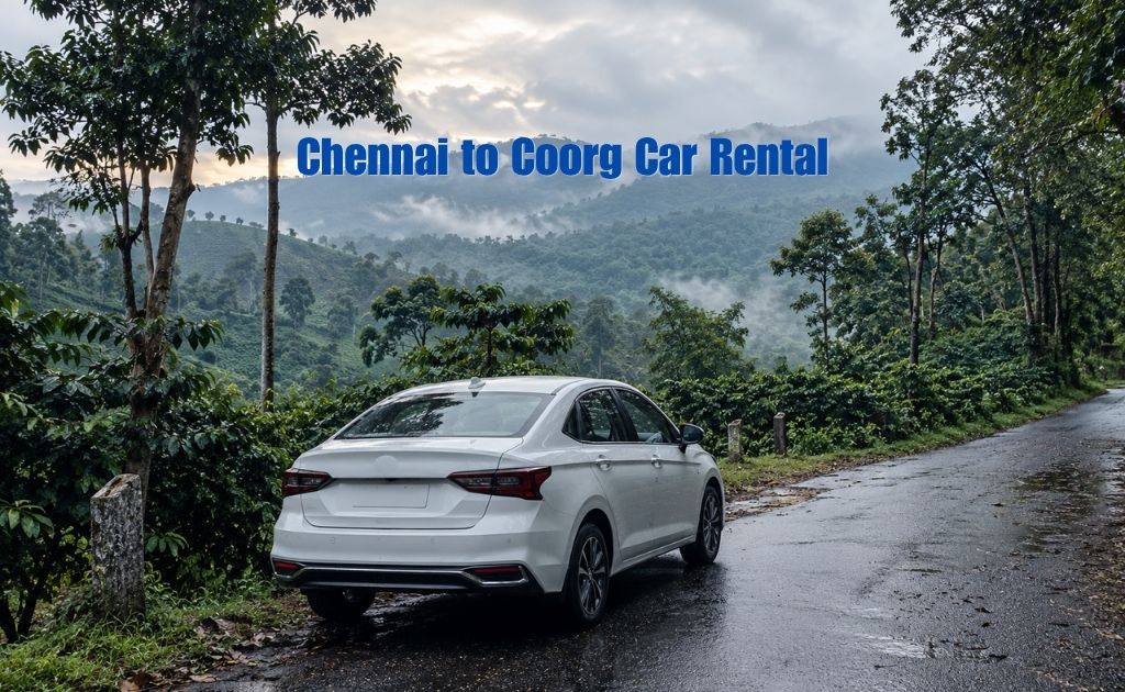 Car rental for a road trip from Chennai to Coorg