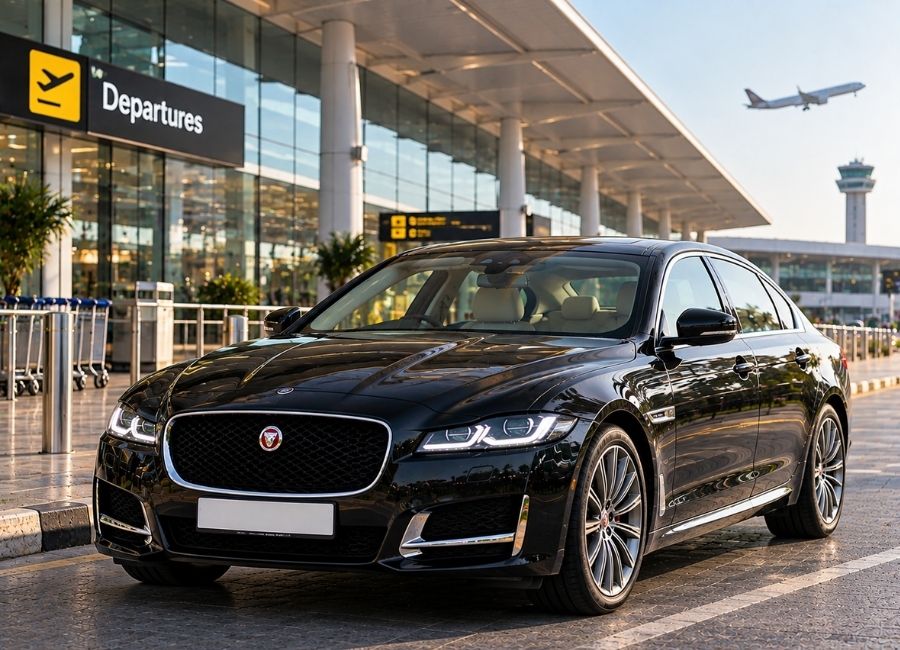 Jaguar airport transfer in Chennai