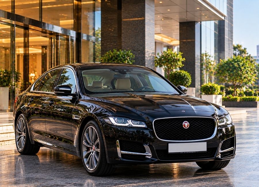 Jaguar car rental for VIP and corporate travel in Chennai
