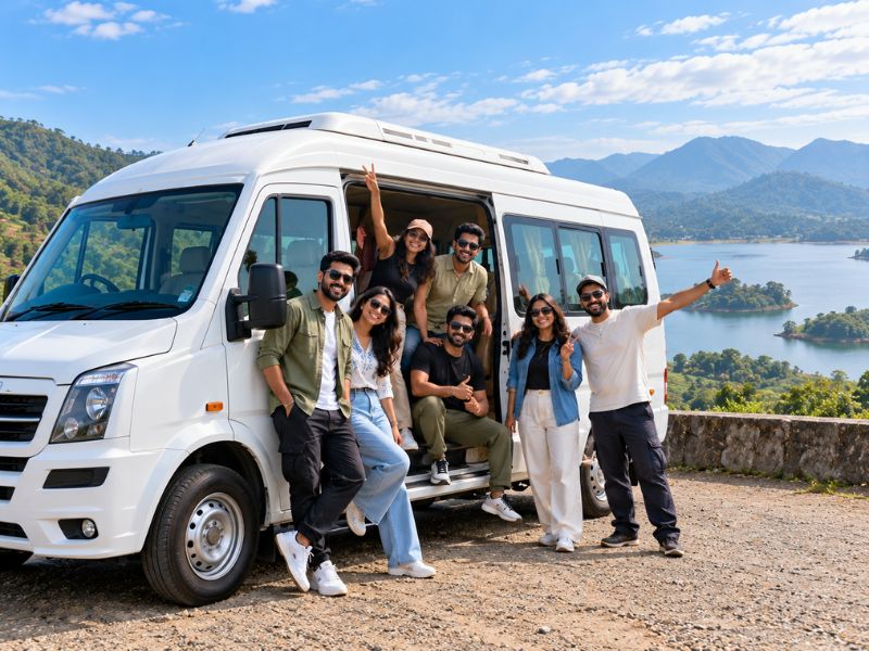 Group outstation tempo traveller rental from Chennai