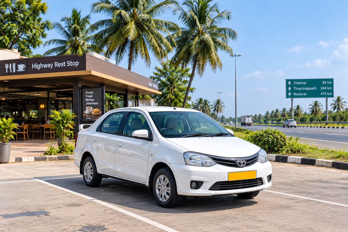 Sedan for outstation car rental in Chennai